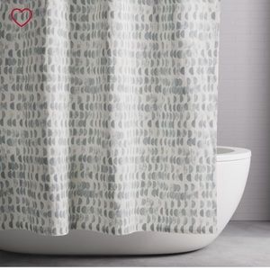 NWT West Elm Organic Shower Curtain